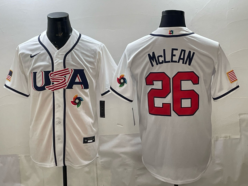 Men 2026 World cup white MLB Nike jersey 001013->more jerseys->MLB Jersey